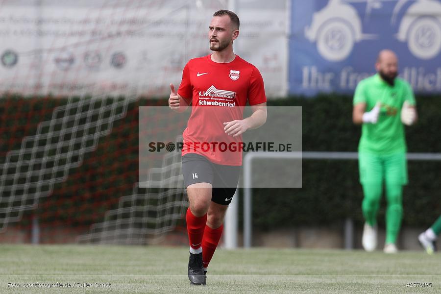 Lukas Gull, Sportgelände, Schwebenried, 27.08.2023, sport, action, BFV, Fussball, Saison 2023/2024, 8. Spieltag, Landesliga Nordwest, HAI, DJK, SV Alemannia Haibach, DJK Schwebenried/Schwemmelsbach - Bild-ID: 2376195