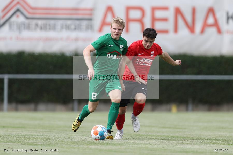 Max Thomas Grünewald, Sportgelände, Schwebenried, 27.08.2023, sport, action, BFV, Fussball, Saison 2023/2024, 8. Spieltag, Landesliga Nordwest, HAI, DJK, SV Alemannia Haibach, DJK Schwebenried/Schwemmelsbach - Bild-ID: 2376199