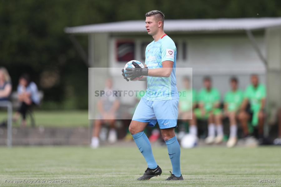 Leon Hartmann, Sportgelände, Schwebenried, 27.08.2023, sport, action, BFV, Fussball, Saison 2023/2024, 8. Spieltag, Landesliga Nordwest, HAI, DJK, SV Alemannia Haibach, DJK Schwebenried/Schwemmelsbach - Bild-ID: 2376212
