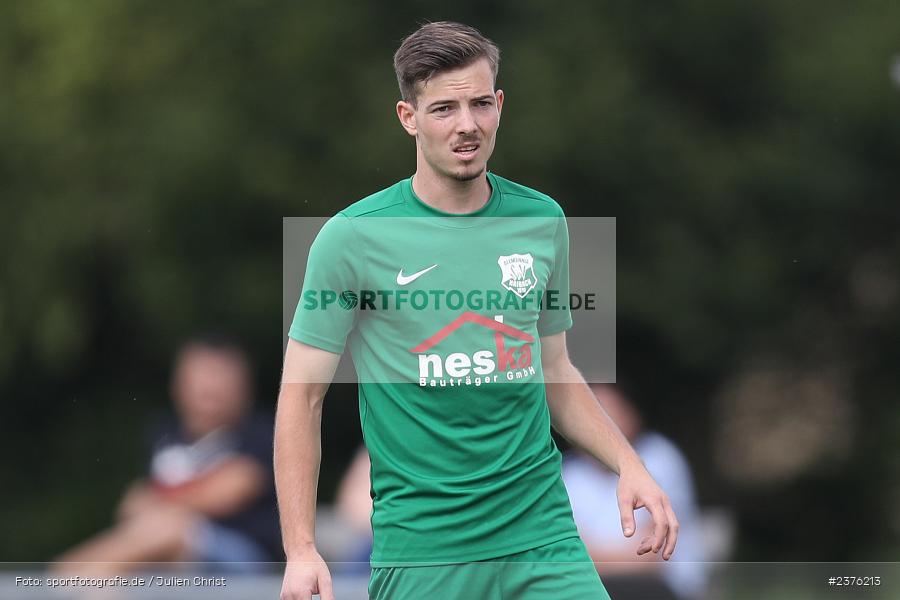 Luca Gelzleichter, Sportgelände, Schwebenried, 27.08.2023, sport, action, BFV, Fussball, Saison 2023/2024, 8. Spieltag, Landesliga Nordwest, HAI, DJK, SV Alemannia Haibach, DJK Schwebenried/Schwemmelsbach - Bild-ID: 2376213