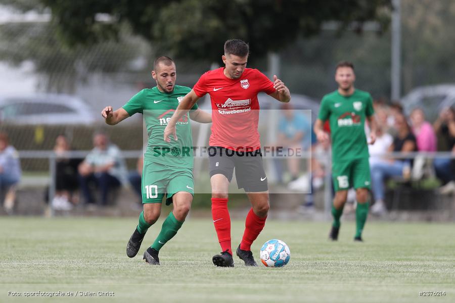 Felix Zöller, Sportgelände, Schwebenried, 27.08.2023, sport, action, BFV, Fussball, Saison 2023/2024, 8. Spieltag, Landesliga Nordwest, HAI, DJK, SV Alemannia Haibach, DJK Schwebenried/Schwemmelsbach - Bild-ID: 2376214