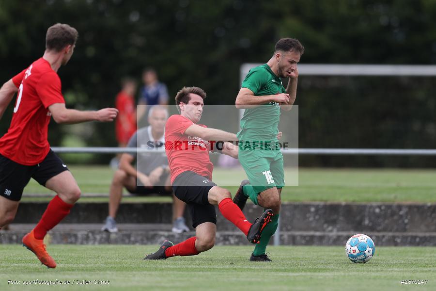 Jules Peters, Sportgelände, Schwebenried, 27.08.2023, sport, action, BFV, Fussball, Saison 2023/2024, 8. Spieltag, Landesliga Nordwest, HAI, DJK, SV Alemannia Haibach, DJK Schwebenried/Schwemmelsbach - Bild-ID: 2376247