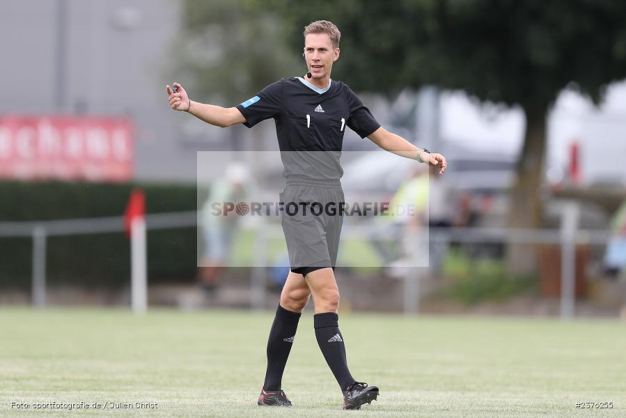 Hannes Hemrich, Sportgelände, Schwebenried, 27.08.2023, sport, action, BFV, Fussball, Saison 2023/2024, 8. Spieltag, Landesliga Nordwest, HAI, DJK, SV Alemannia Haibach, DJK Schwebenried/Schwemmelsbach - Bild-ID: 2376255