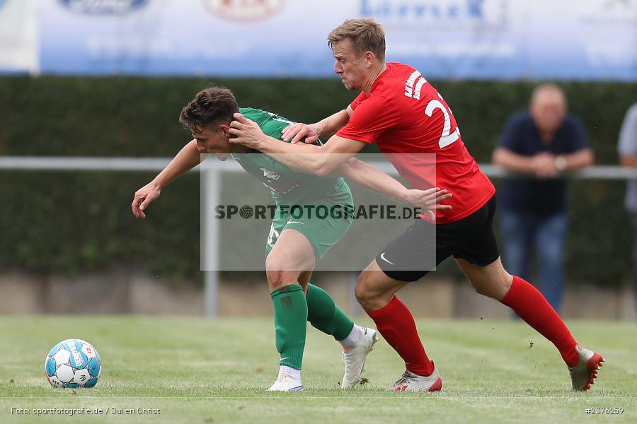 Josua Szabo, Sportgelände, Schwebenried, 27.08.2023, sport, action, BFV, Fussball, Saison 2023/2024, 8. Spieltag, Landesliga Nordwest, HAI, DJK, SV Alemannia Haibach, DJK Schwebenried/Schwemmelsbach - Bild-ID: 2376259