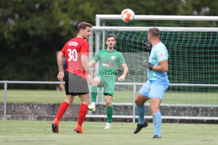 Luca Gelzleichter, Sportgelände, Schwebenried, 27.08.2023, sport, action, BFV, Fussball, Saison 2023/2024, 8. Spieltag, Landesliga Nordwest, HAI, DJK, SV Alemannia Haibach, DJK Schwebenried/Schwemmelsbach - Bild-ID: 2376261