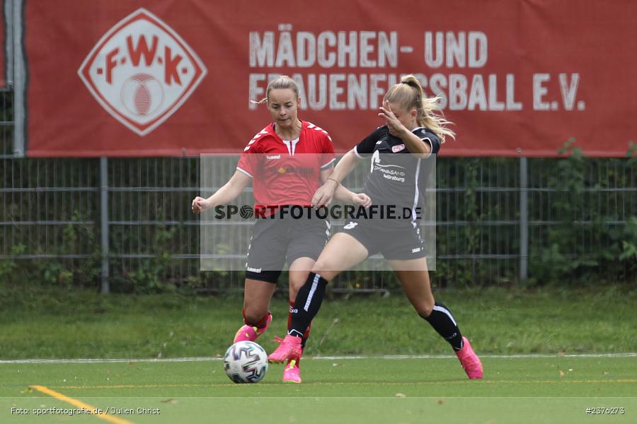 Antonia Hemmerich, Sportpark Heuchelhof, Würzburg, 27.08.2023, sport, action, BFV, Fussball, Saison 2023/2024, Landesfreundschaftsspiele, FCK, FWK, FC Karsbach, FC Würzburger Kickers U23 - Bild-ID: 2376273