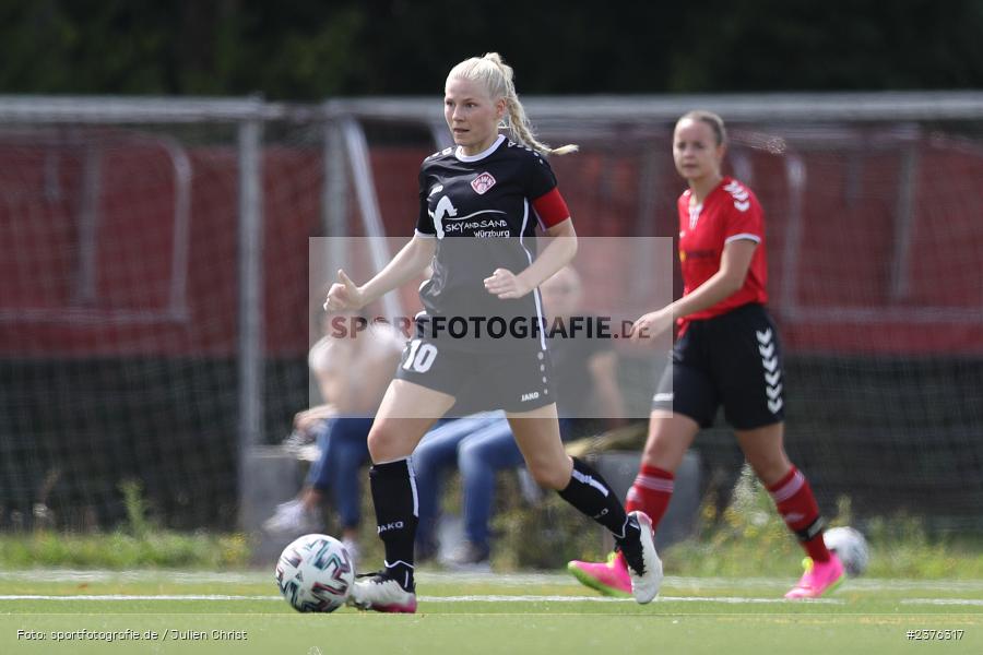 Franziska Gibfried, Sportpark Heuchelhof, Würzburg, 27.08.2023, sport, action, BFV, Fussball, Saison 2023/2024, Landesfreundschaftsspiele, FCK, FWK, FC Karsbach, FC Würzburger Kickers U23 - Bild-ID: 2376317
