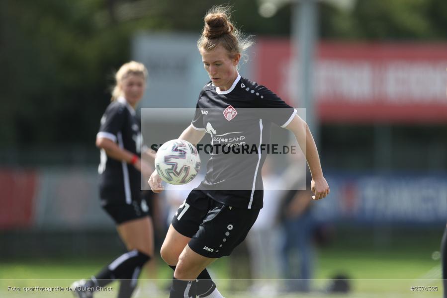 Julia Miksch, Sportpark Heuchelhof, Würzburg, 27.08.2023, sport, action, BFV, Fussball, Saison 2023/2024, Landesfreundschaftsspiele, FCK, FWK, FC Karsbach, FC Würzburger Kickers U23 - Bild-ID: 2376325