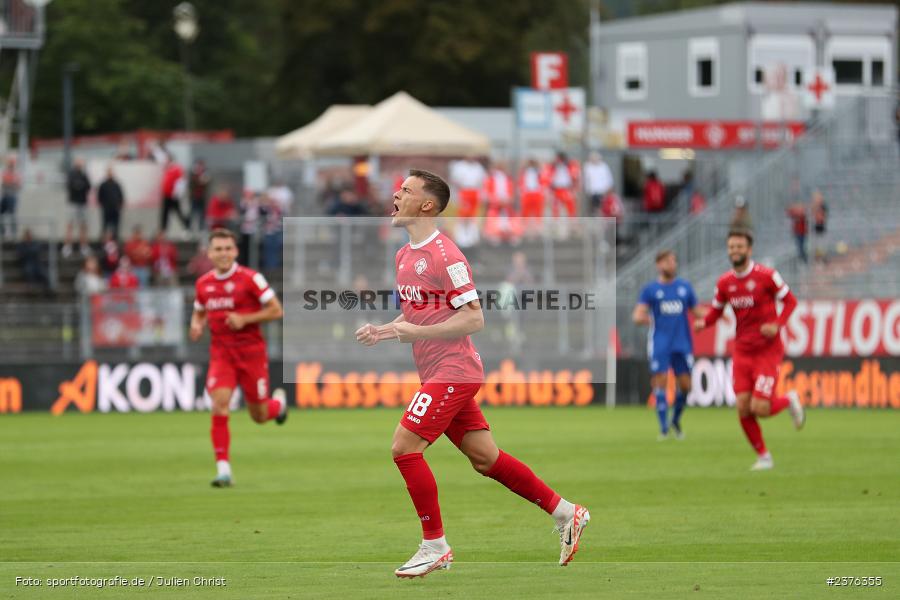 Maximilian Zaiser, AKON Arena, Würzburg, 29.08.2023, sport, action, BFV, Fussball, Saison 2023/2024, 7. Spieltag, Regionalliga Bayern, SVA, FWK, SV Viktoria Aschaffenburg, FC Würzburger Kickers - Bild-ID: 2376355