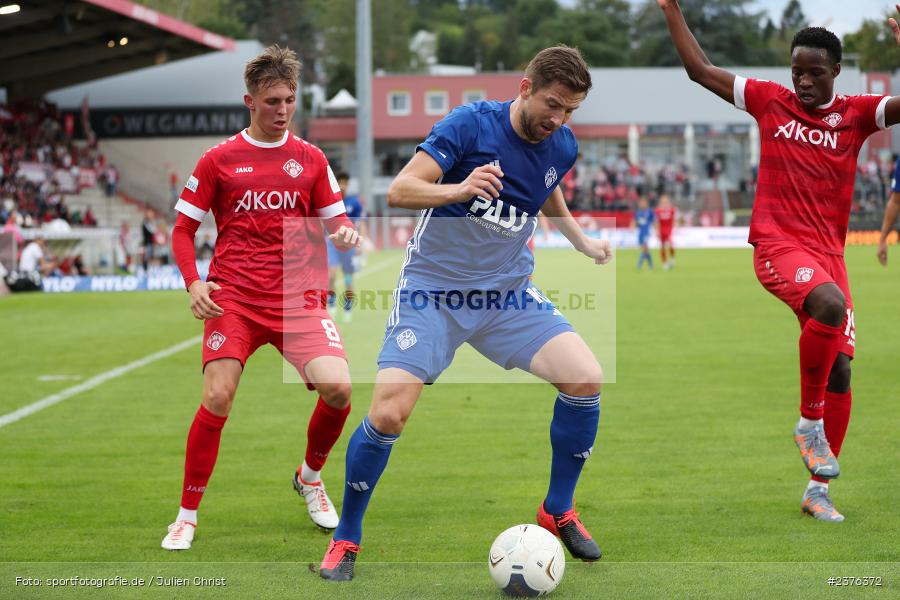 Benjamin Baier, AKON Arena, Würzburg, 29.08.2023, sport, action, BFV, Fussball, Saison 2023/2024, 7. Spieltag, Regionalliga Bayern, SVA, FWK, SV Viktoria Aschaffenburg, FC Würzburger Kickers - Bild-ID: 2376372