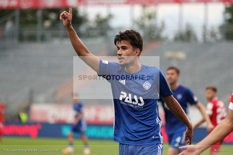 Arda Nadaroglu, AKON Arena, Würzburg, 29.08.2023, sport, action, BFV, Fussball, Saison 2023/2024, 7. Spieltag, Regionalliga Bayern, SVA, FWK, SV Viktoria Aschaffenburg, FC Würzburger Kickers - Bild-ID: 2376374