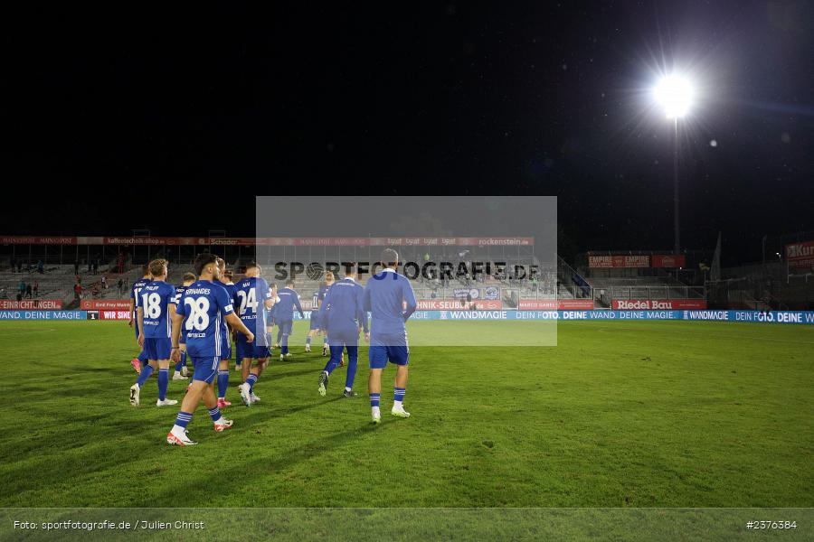 Flutlicht, Fans, AKON Arena, Würzburg, 29.08.2023, sport, action, BFV, Fussball, Saison 2023/2024, 7. Spieltag, Regionalliga Bayern, SVA, FWK, SV Viktoria Aschaffenburg, FC Würzburger Kickers - Bild-ID: 2376384