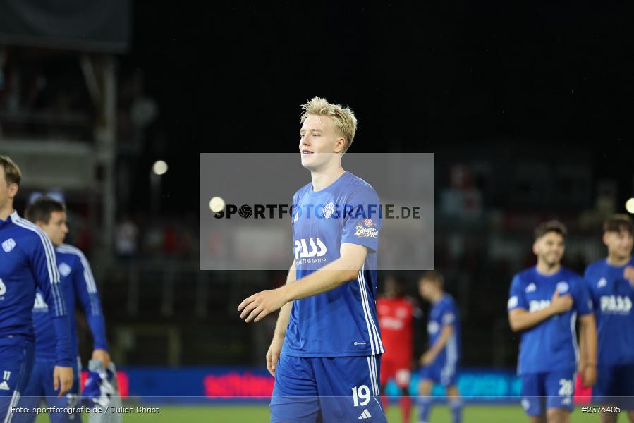 Jan-Philipp Stein, AKON Arena, Würzburg, 29.08.2023, sport, action, BFV, Fussball, Saison 2023/2024, 7. Spieltag, Regionalliga Bayern, SVA, FWK, SV Viktoria Aschaffenburg, FC Würzburger Kickers - Bild-ID: 2376405 Jan-Philipp Stein, AKON Arena, Würzburg, 29.08.2023, sport, action, BFV, Fussball, Saison 2023/2024, 7. Spieltag, Regionalliga Bayern, SVA, FWK, SV Viktoria Aschaffenburg, FC Würzburger Kickers - Bild-ID: 2376405