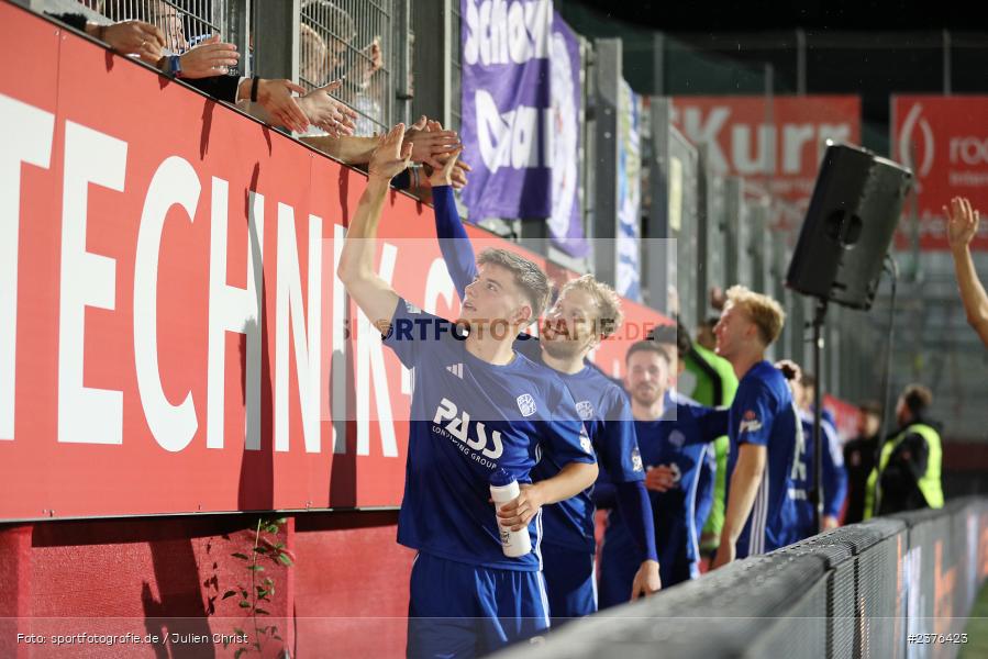 AKON Arena, Würzburg, 29.08.2023, sport, action, BFV, Fussball, Saison 2023/2024, 7. Spieltag, Regionalliga Bayern, SVA, FWK, SV Viktoria Aschaffenburg, FC Würzburger Kickers - Bild-ID: 2376423