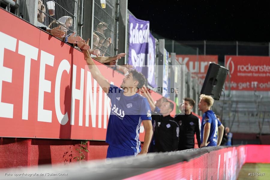 AKON Arena, Würzburg, 29.08.2023, sport, action, BFV, Fussball, Saison 2023/2024, 7. Spieltag, Regionalliga Bayern, SVA, FWK, SV Viktoria Aschaffenburg, FC Würzburger Kickers - Bild-ID: 2376427