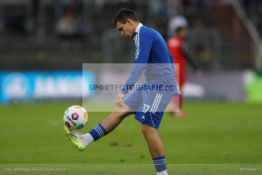 Bohdan Mykhalchenko, AKON Arena, Würzburg, 29.08.2023, sport, action, BFV, Fussball, Saison 2023/2024, 7. Spieltag, Regionalliga Bayern, SVA, FWK, SV Viktoria Aschaffenburg, FC Würzburger Kickers - Bild-ID: 2376446
