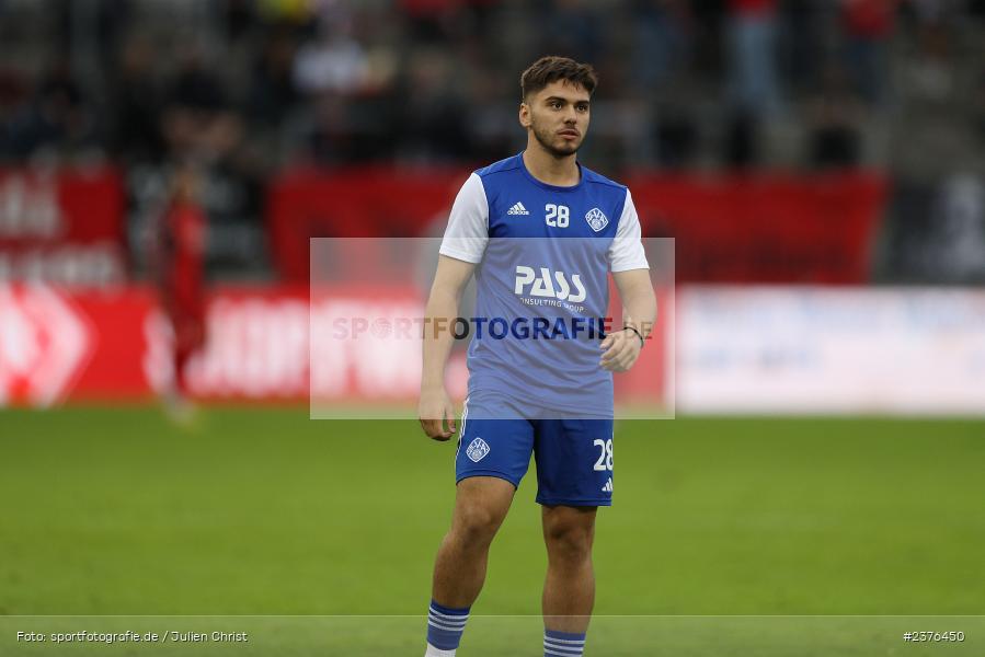 Ruben Miguel Conceicao Fernandes, AKON Arena, Würzburg, 29.08.2023, sport, action, BFV, Fussball, Saison 2023/2024, 7. Spieltag, Regionalliga Bayern, SVA, FWK, SV Viktoria Aschaffenburg, FC Würzburger Kickers - Bild-ID: 2376450