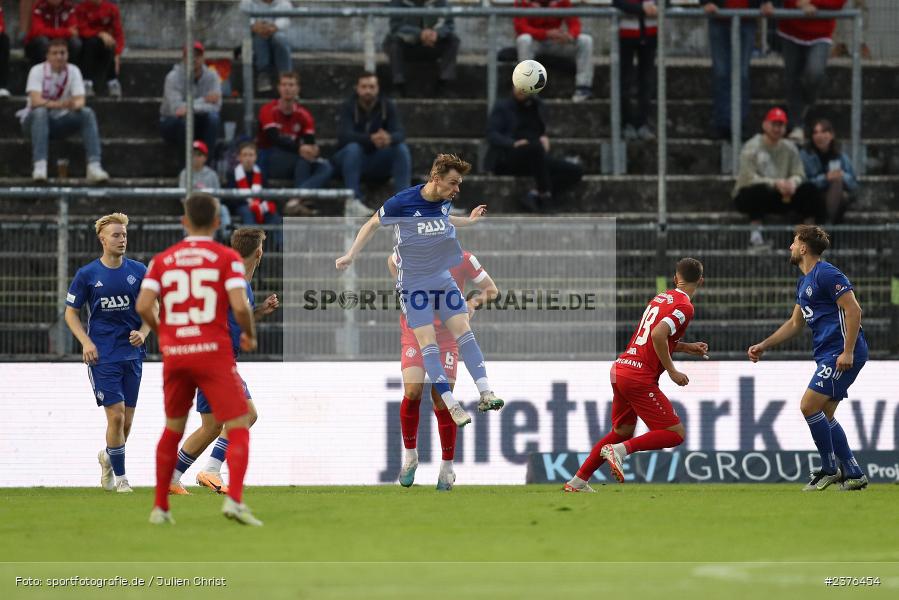 Tom Schulz, AKON Arena, Würzburg, 29.08.2023, sport, action, BFV, Fussball, Saison 2023/2024, 7. Spieltag, Regionalliga Bayern, SVA, FWK, SV Viktoria Aschaffenburg, FC Würzburger Kickers - Bild-ID: 2376454