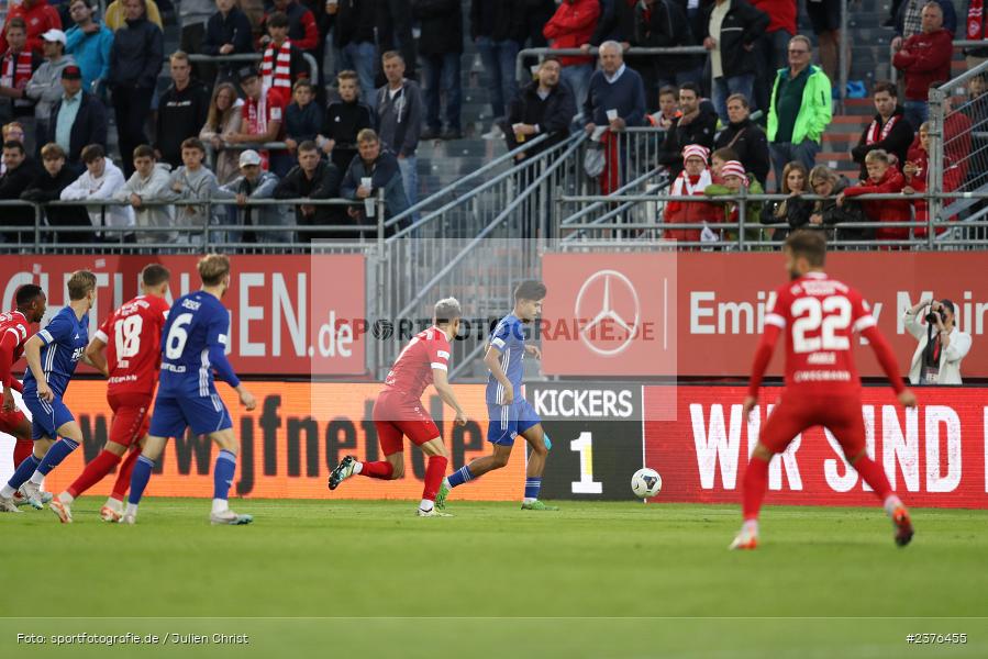 Arda Nadaroglu, AKON Arena, Würzburg, 29.08.2023, sport, action, BFV, Fussball, Saison 2023/2024, 7. Spieltag, Regionalliga Bayern, SVA, FWK, SV Viktoria Aschaffenburg, FC Würzburger Kickers - Bild-ID: 2376455