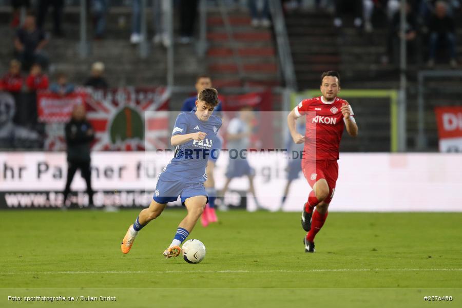 Lars Kleiner, AKON Arena, Würzburg, 29.08.2023, sport, action, BFV, Fussball, Saison 2023/2024, 7. Spieltag, Regionalliga Bayern, SVA, FWK, SV Viktoria Aschaffenburg, FC Würzburger Kickers - Bild-ID: 2376458