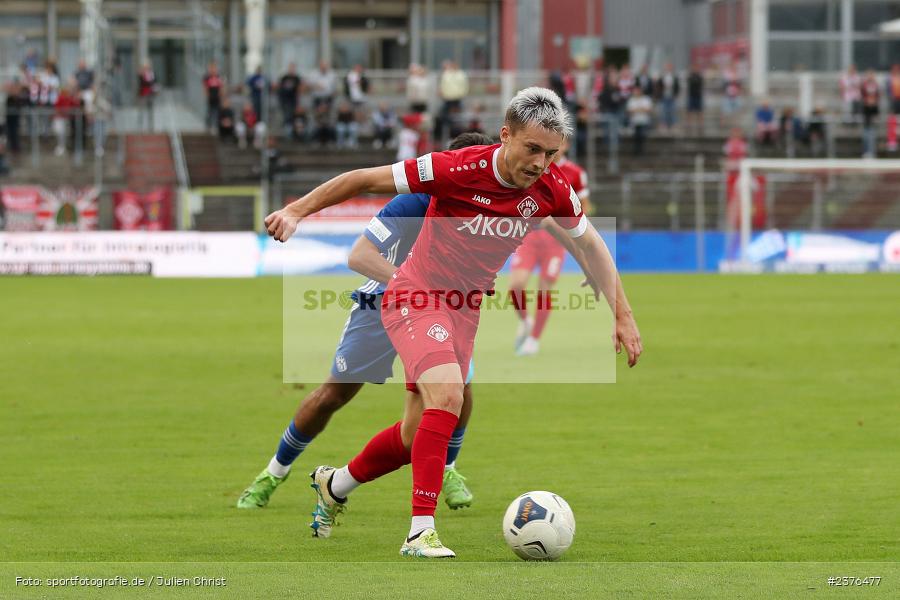 Arda Nadaroglu, AKON Arena, Würzburg, 29.08.2023, sport, action, BFV, Fussball, Saison 2023/2024, 7. Spieltag, Regionalliga Bayern, SVA, FWK, SV Viktoria Aschaffenburg, FC Würzburger Kickers - Bild-ID: 2376477