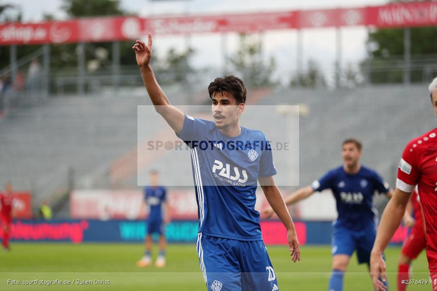 Arda Nadaroglu, AKON Arena, Würzburg, 29.08.2023, sport, action, BFV, Fussball, Saison 2023/2024, 7. Spieltag, Regionalliga Bayern, SVA, FWK, SV Viktoria Aschaffenburg, FC Würzburger Kickers - Bild-ID: 2376479