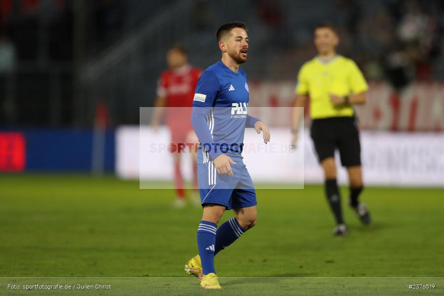 Silas Tom Zehnder, AKON Arena, Würzburg, 29.08.2023, sport, action, BFV, Fussball, Saison 2023/2024, 7. Spieltag, Regionalliga Bayern, SVA, FWK, SV Viktoria Aschaffenburg, FC Würzburger Kickers - Bild-ID: 2376519