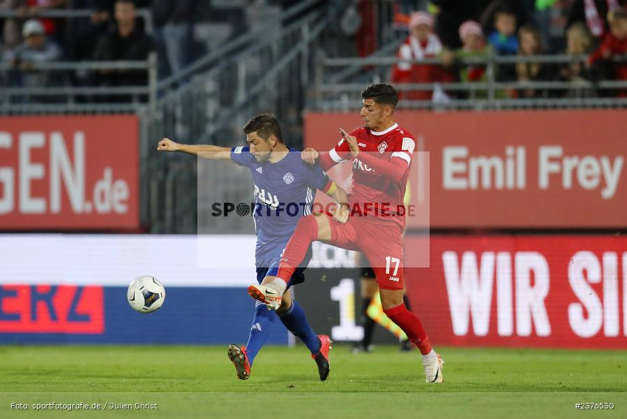 Benjamin Baier, AKON Arena, Würzburg, 29.08.2023, sport, action, BFV, Fussball, Saison 2023/2024, 7. Spieltag, Regionalliga Bayern, SVA, FWK, SV Viktoria Aschaffenburg, FC Würzburger Kickers - Bild-ID: 2376530