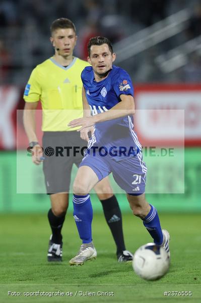 Daniel Cheron, AKON Arena, Würzburg, 29.08.2023, sport, action, BFV, Fussball, Saison 2023/2024, 7. Spieltag, Regionalliga Bayern, SVA, FWK, SV Viktoria Aschaffenburg, FC Würzburger Kickers - Bild-ID: 2376555