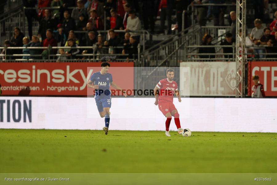 Dardan Karimani, AKON Arena, Würzburg, 29.08.2023, sport, action, BFV, Fussball, Saison 2023/2024, 7. Spieltag, Regionalliga Bayern, SVA, FWK, SV Viktoria Aschaffenburg, FC Würzburger Kickers - Bild-ID: 2376562 Dardan Karimani, AKON Arena, Würzburg, 29.08.2023, sport, action, BFV, Fussball, Saison 2023/2024, 7. Spieltag, Regionalliga Bayern, SVA, FWK, SV Viktoria Aschaffenburg, FC Würzburger Kickers - Bild-ID: 2376562