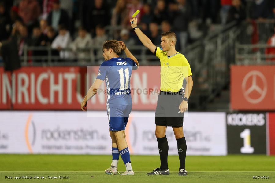 Florian Pieper, AKON Arena, Würzburg, 29.08.2023, sport, action, BFV, Fussball, Saison 2023/2024, 7. Spieltag, Regionalliga Bayern, SVA, FWK, SV Viktoria Aschaffenburg, FC Würzburger Kickers - Bild-ID: 2376566