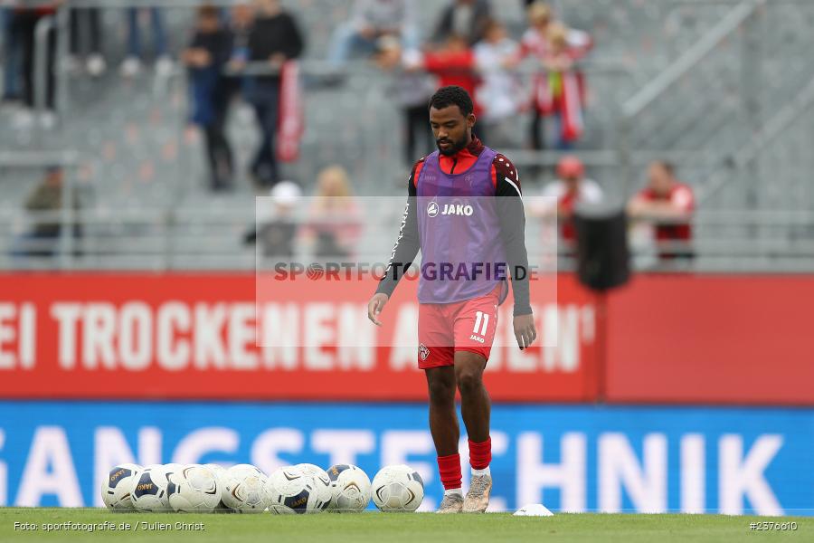 Fabrice Montcheu, AKON Arena, Würzburg, 29.08.2023, sport, action, BFV, Fussball, Saison 2023/2024, 7. Spieltag, Regionalliga Bayern, SVA, FWK, SV Viktoria Aschaffenburg, FC Würzburger Kickers - Bild-ID: 2376610