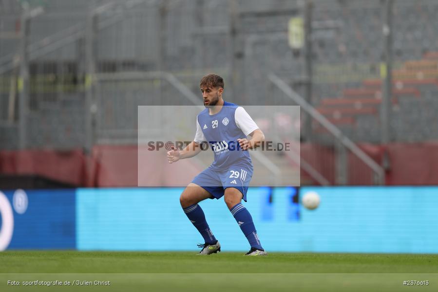 Lucas Sitter, AKON Arena, Würzburg, 29.08.2023, sport, action, BFV, Fussball, Saison 2023/2024, 7. Spieltag, Regionalliga Bayern, SVA, FWK, SV Viktoria Aschaffenburg, FC Würzburger Kickers - Bild-ID: 2376613