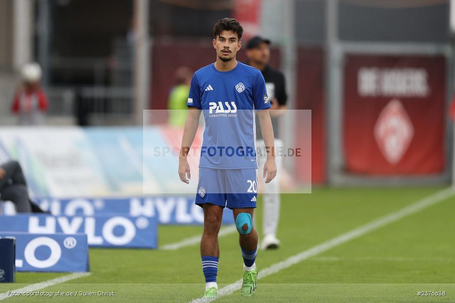 Arda Nadaroglu, AKON Arena, Würzburg, 29.08.2023, sport, action, BFV, Fussball, Saison 2023/2024, 7. Spieltag, Regionalliga Bayern, SVA, FWK, SV Viktoria Aschaffenburg, FC Würzburger Kickers - Bild-ID: 2376638
