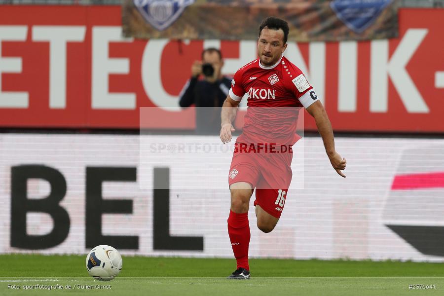 Peter Kurzweg, AKON Arena, Würzburg, 29.08.2023, sport, action, BFV, Fussball, Saison 2023/2024, 7. Spieltag, Regionalliga Bayern, SVA, FWK, SV Viktoria Aschaffenburg, FC Würzburger Kickers - Bild-ID: 2376641