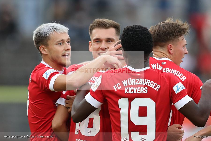 Thomas Haas, AKON Arena, Würzburg, 29.08.2023, sport, action, BFV, Fussball, Saison 2023/2024, 7. Spieltag, Regionalliga Bayern, SVA, FWK, SV Viktoria Aschaffenburg, FC Würzburger Kickers - Bild-ID: 2376643