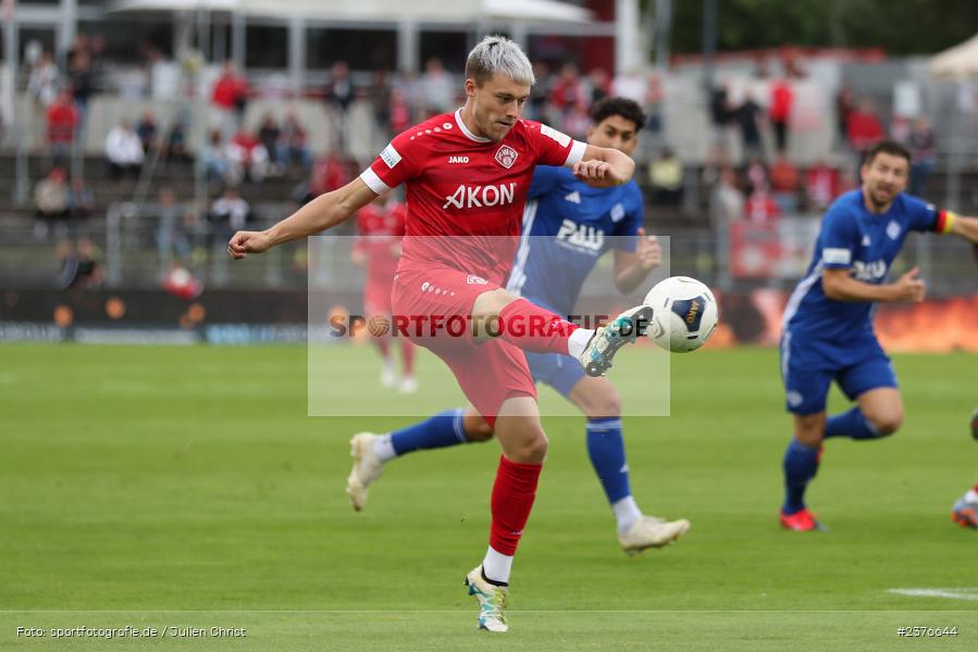 Thomas Haas, AKON Arena, Würzburg, 29.08.2023, sport, action, BFV, Fussball, Saison 2023/2024, 7. Spieltag, Regionalliga Bayern, SVA, FWK, SV Viktoria Aschaffenburg, FC Würzburger Kickers - Bild-ID: 2376644