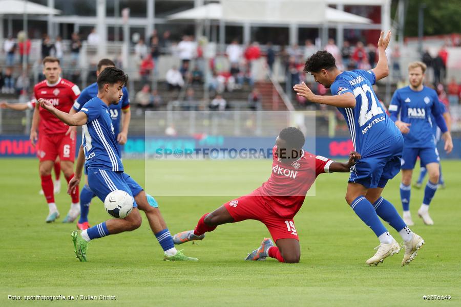 Benjika Caciel, AKON Arena, Würzburg, 29.08.2023, sport, action, BFV, Fussball, Saison 2023/2024, 7. Spieltag, Regionalliga Bayern, SVA, FWK, SV Viktoria Aschaffenburg, FC Würzburger Kickers - Bild-ID: 2376649