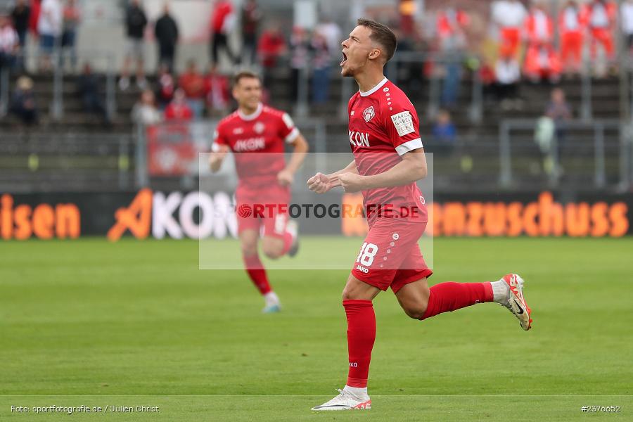 Maximilian Zaiser, AKON Arena, Würzburg, 29.08.2023, sport, action, BFV, Fussball, Saison 2023/2024, 7. Spieltag, Regionalliga Bayern, SVA, FWK, SV Viktoria Aschaffenburg, FC Würzburger Kickers - Bild-ID: 2376652