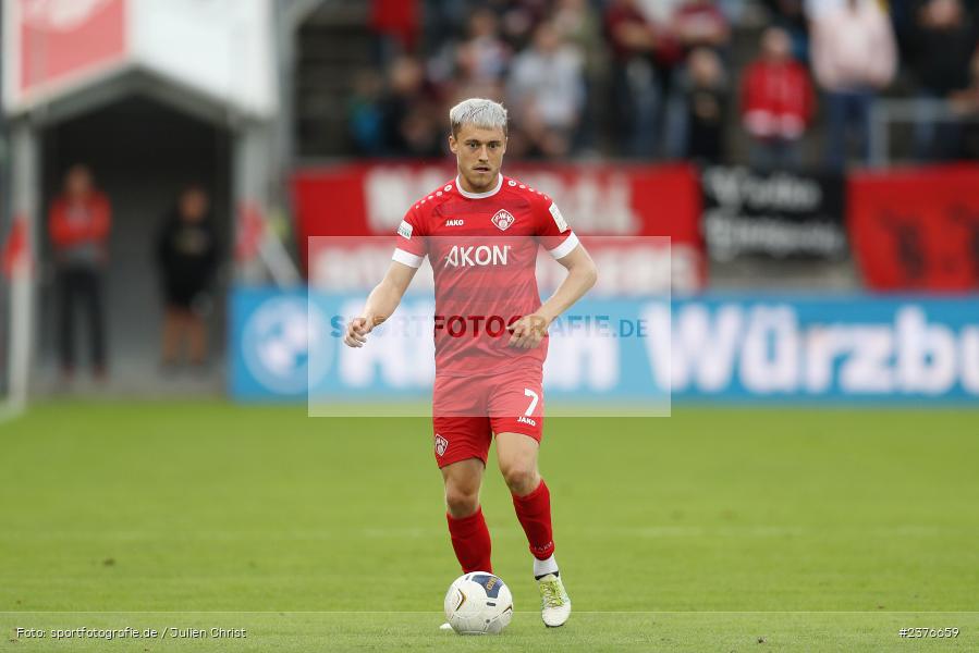 Thomas Haas, AKON Arena, Würzburg, 29.08.2023, sport, action, BFV, Fussball, Saison 2023/2024, 7. Spieltag, Regionalliga Bayern, SVA, FWK, SV Viktoria Aschaffenburg, FC Würzburger Kickers - Bild-ID: 2376659