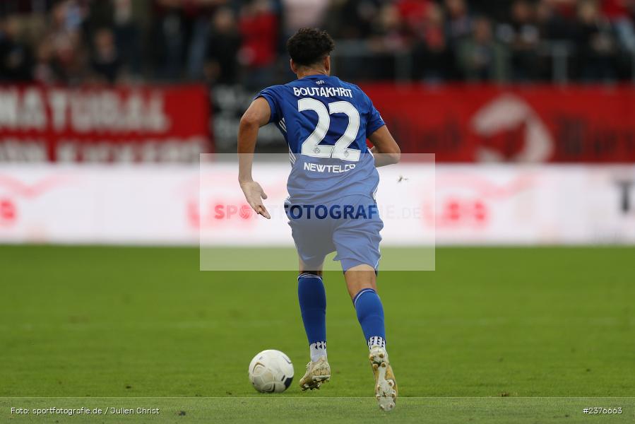 Hamza Boutakhrit, AKON Arena, Würzburg, 29.08.2023, sport, action, BFV, Fussball, Saison 2023/2024, 7. Spieltag, Regionalliga Bayern, SVA, FWK, SV Viktoria Aschaffenburg, FC Würzburger Kickers - Bild-ID: 2376663