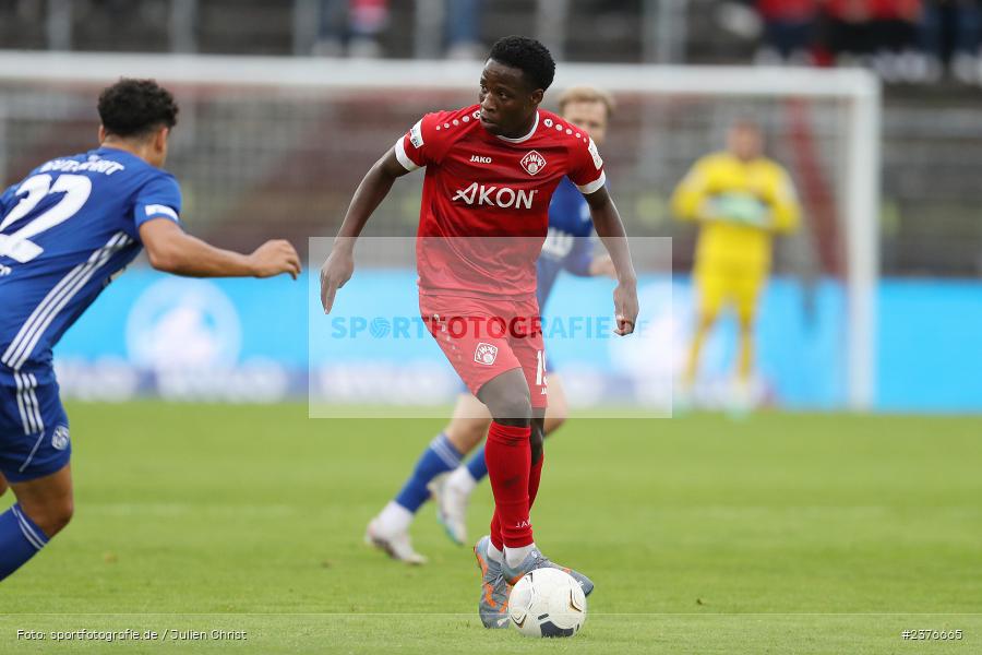 Benjika Caciel, AKON Arena, Würzburg, 29.08.2023, sport, action, BFV, Fussball, Saison 2023/2024, 7. Spieltag, Regionalliga Bayern, SVA, FWK, SV Viktoria Aschaffenburg, FC Würzburger Kickers - Bild-ID: 2376665
