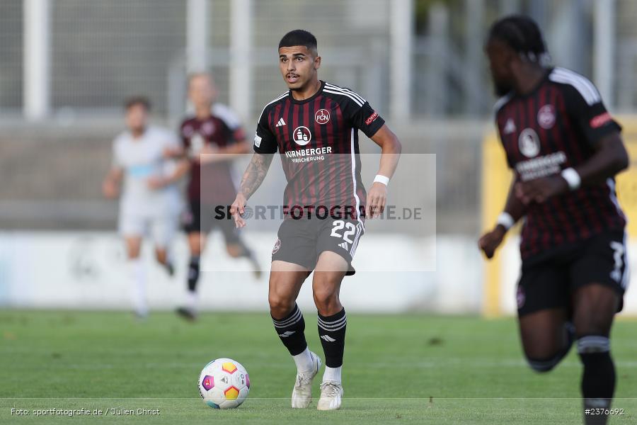 Seyhan Yigit, Stadion am Schönbusch, Aschaffenburg, 01.09.2023, sport, action, BFV, Fussball, Saison 2023/2024, 8. Spieltag, Regionalliga Bayern, FCN, SVA, 1. FC Nürnberg II, SV Viktoria Aschaffenburg - Bild-ID: 2376692
