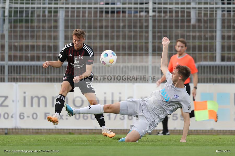 Simon Joachims, Stadion am Schönbusch, Aschaffenburg, 01.09.2023, sport, action, BFV, Fussball, Saison 2023/2024, 8. Spieltag, Regionalliga Bayern, FCN, SVA, 1. FC Nürnberg II, SV Viktoria Aschaffenburg - Bild-ID: 2376695