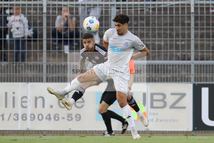 Seyhan Yigit, Stadion am Schönbusch, Aschaffenburg, 01.09.2023, sport, action, BFV, Fussball, Saison 2023/2024, 8. Spieltag, Regionalliga Bayern, FCN, SVA, 1. FC Nürnberg II, SV Viktoria Aschaffenburg - Bild-ID: 2376697