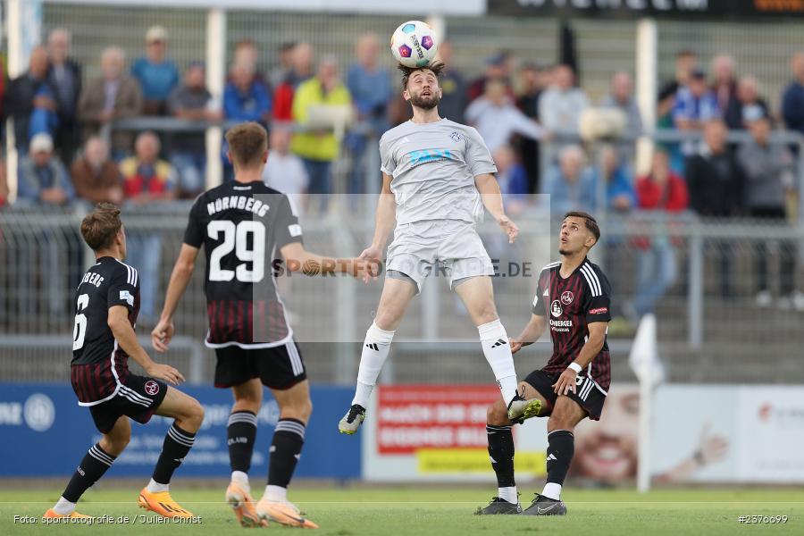 Lucas Sitter, Stadion am Schönbusch, Aschaffenburg, 01.09.2023, sport, action, BFV, Fussball, Saison 2023/2024, 8. Spieltag, Regionalliga Bayern, FCN, SVA, 1. FC Nürnberg II, SV Viktoria Aschaffenburg - Bild-ID: 2376699 Lucas Sitter, Stadion am Schönbusch, Aschaffenburg, 01.09.2023, sport, action, BFV, Fussball, Saison 2023/2024, 8. Spieltag, Regionalliga Bayern, FCN, SVA, 1. FC Nürnberg II, SV Viktoria Aschaffenburg - Bild-ID: 2376699