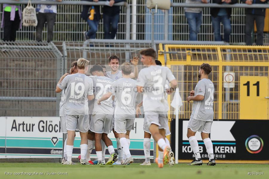 Torjubel, Luca Dähn, Stadion am Schönbusch, Aschaffenburg, 01.09.2023, sport, action, BFV, Fussball, Saison 2023/2024, 8. Spieltag, Regionalliga Bayern, FCN, SVA, 1. FC Nürnberg II, SV Viktoria Aschaffenburg - Bild-ID: 2376707 Torjubel, Luca Dähn, Stadion am Schönbusch, Aschaffenburg, 01.09.2023, sport, action, BFV, Fussball, Saison 2023/2024, 8. Spieltag, Regionalliga Bayern, FCN, SVA, 1. FC Nürnberg II, SV Viktoria Aschaffenburg - Bild-ID: 2376707