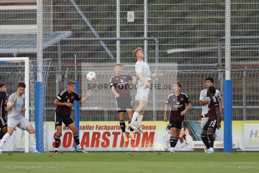 Jan-Philipp Stein, Stadion am Schönbusch, Aschaffenburg, 01.09.2023, sport, action, BFV, Fussball, Saison 2023/2024, 8. Spieltag, Regionalliga Bayern, FCN, SVA, 1. FC Nürnberg II, SV Viktoria Aschaffenburg - Bild-ID: 2376714 Jan-Philipp Stein, Stadion am Schönbusch, Aschaffenburg, 01.09.2023, sport, action, BFV, Fussball, Saison 2023/2024, 8. Spieltag, Regionalliga Bayern, FCN, SVA, 1. FC Nürnberg II, SV Viktoria Aschaffenburg - Bild-ID: 2376714