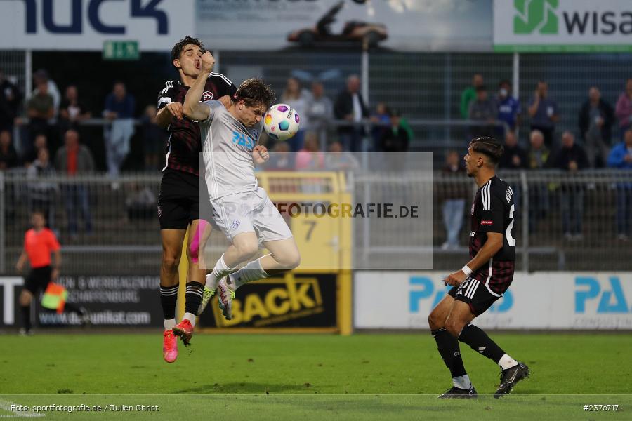 Florian Pieper, Stadion am Schönbusch, Aschaffenburg, 01.09.2023, sport, action, BFV, Fussball, Saison 2023/2024, 8. Spieltag, Regionalliga Bayern, FCN, SVA, 1. FC Nürnberg II, SV Viktoria Aschaffenburg - Bild-ID: 2376717 Florian Pieper, Stadion am Schönbusch, Aschaffenburg, 01.09.2023, sport, action, BFV, Fussball, Saison 2023/2024, 8. Spieltag, Regionalliga Bayern, FCN, SVA, 1. FC Nürnberg II, SV Viktoria Aschaffenburg - Bild-ID: 2376717