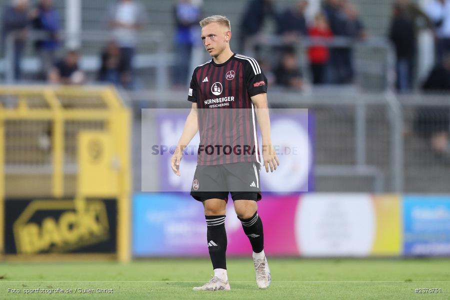 Benedikt Kirsch, Stadion am Schönbusch, Aschaffenburg, 01.09.2023, sport, action, BFV, Fussball, Saison 2023/2024, 8. Spieltag, Regionalliga Bayern, FCN, SVA, 1. FC Nürnberg II, SV Viktoria Aschaffenburg - Bild-ID: 2376731 Benedikt Kirsch, Stadion am Schönbusch, Aschaffenburg, 01.09.2023, sport, action, BFV, Fussball, Saison 2023/2024, 8. Spieltag, Regionalliga Bayern, FCN, SVA, 1. FC Nürnberg II, SV Viktoria Aschaffenburg - Bild-ID: 2376731